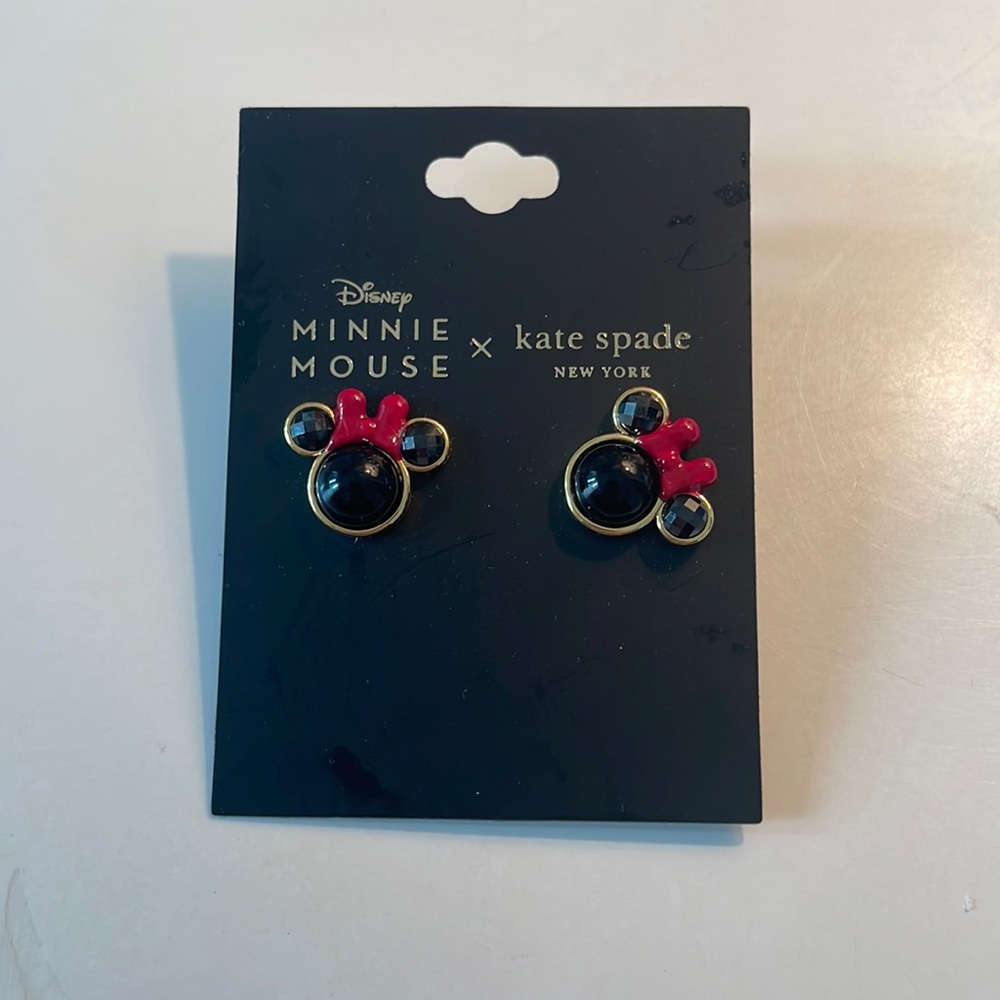 Kate Spade x Minnie Mouse Earrings ❤️
